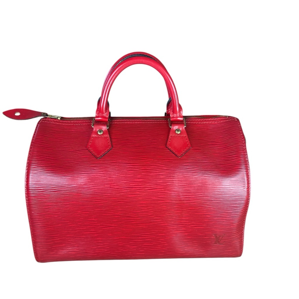 Louis Vuitton Epi Red satchel speedy 35 Handbag - Picture 1 of 10